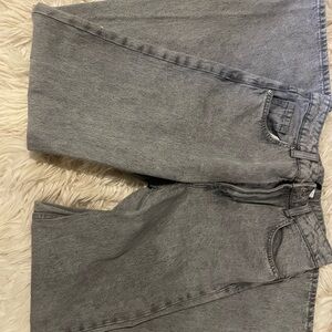 Gray Denim Jeans